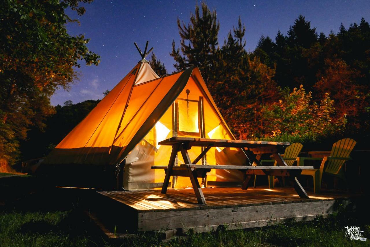 Camping Le Canada-Insolite Chiny Zewnętrze zdjęcie